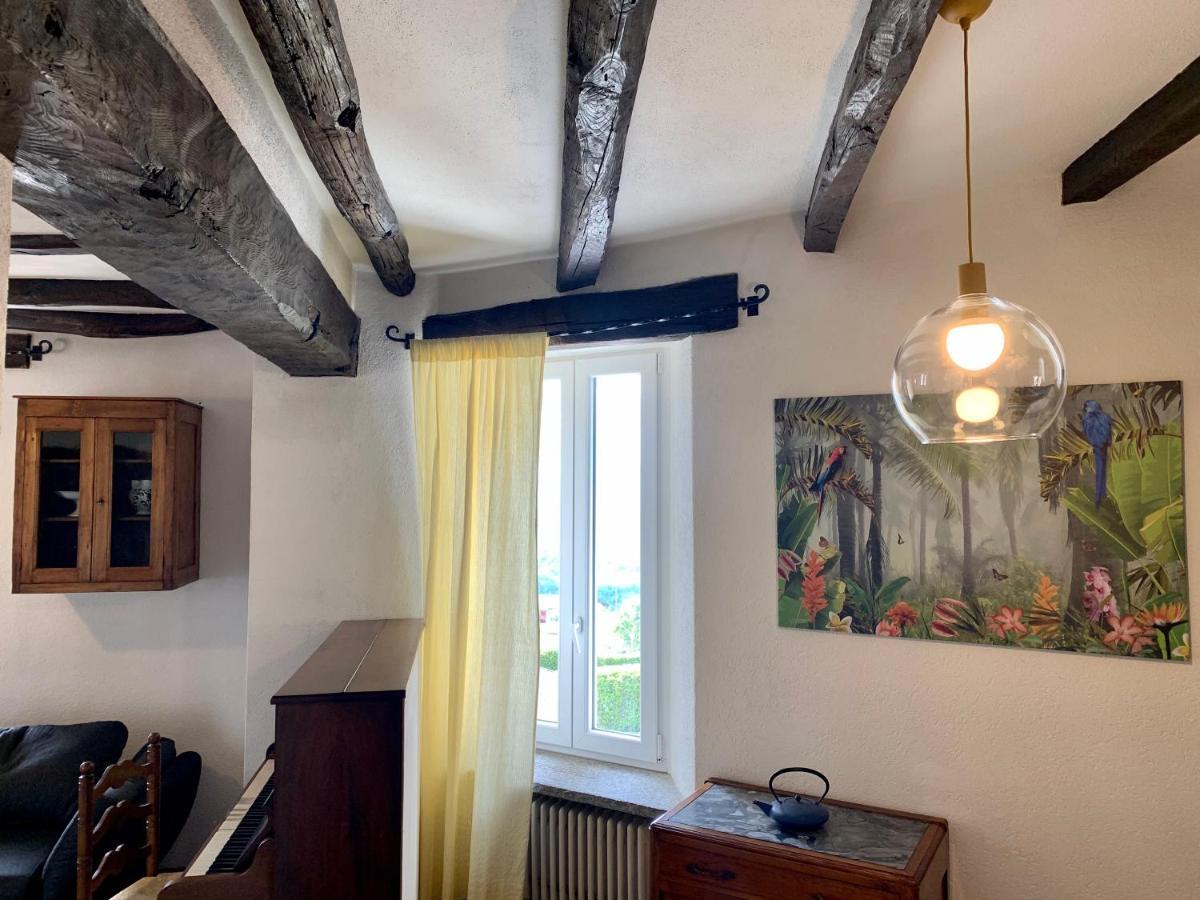 La Castellina Apartment Lugano Bagian luar foto